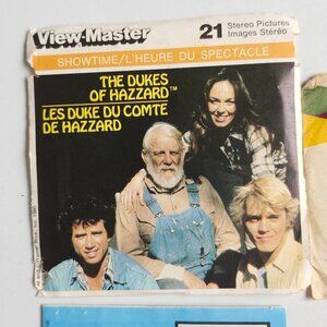 VINTAGE The Dukes of Hazard View Master Reels and Storybook 1980 Complete
